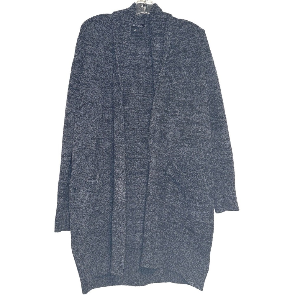 Barefoot Dreams CozyChic Cardigan Sweater Blue Shawl Collar Casual Luxury XS